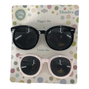 Little Me Mommy & Me UV Protection Sunglasses Girls Shades Cute Pink Black New